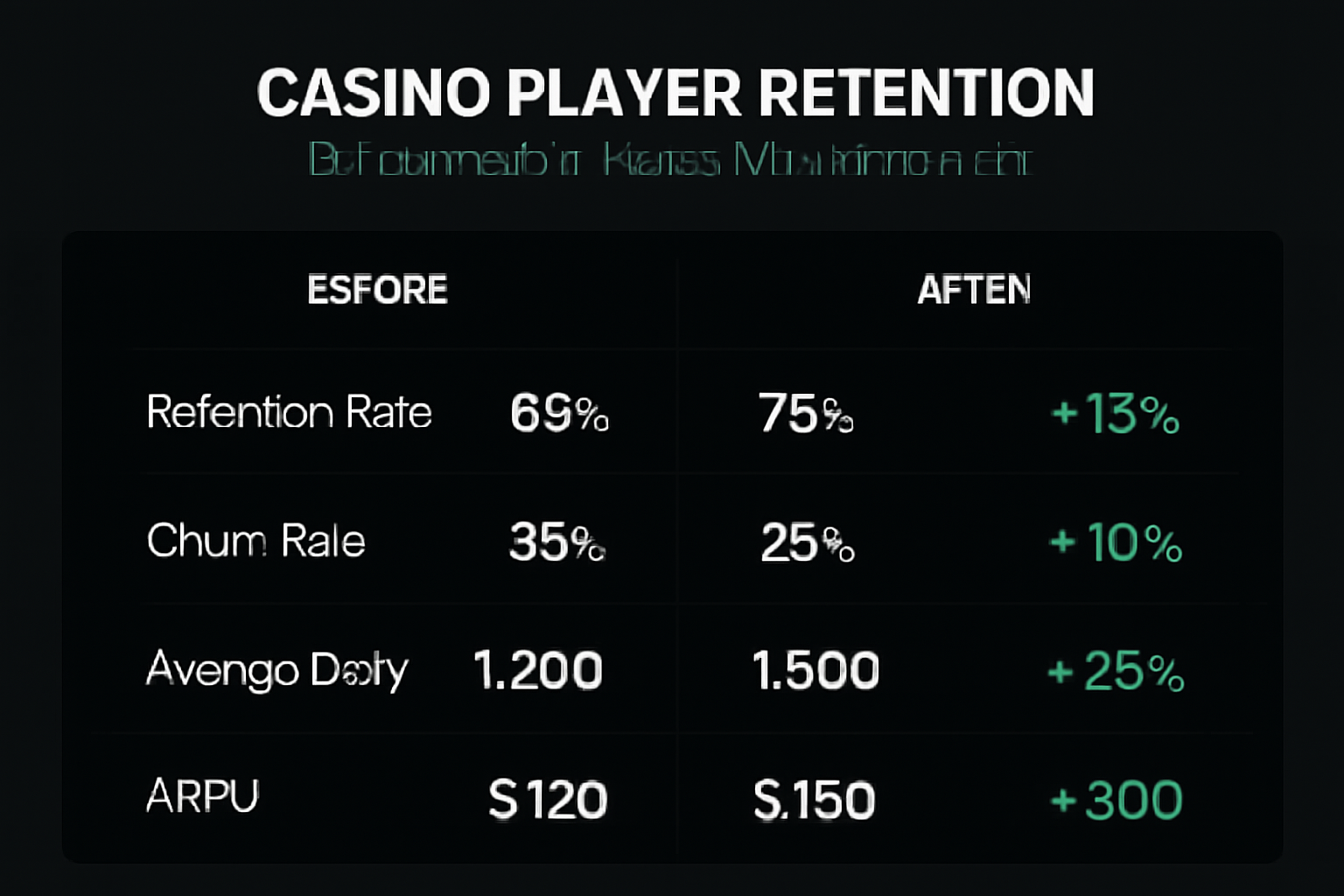 Dark theme dashboard interface