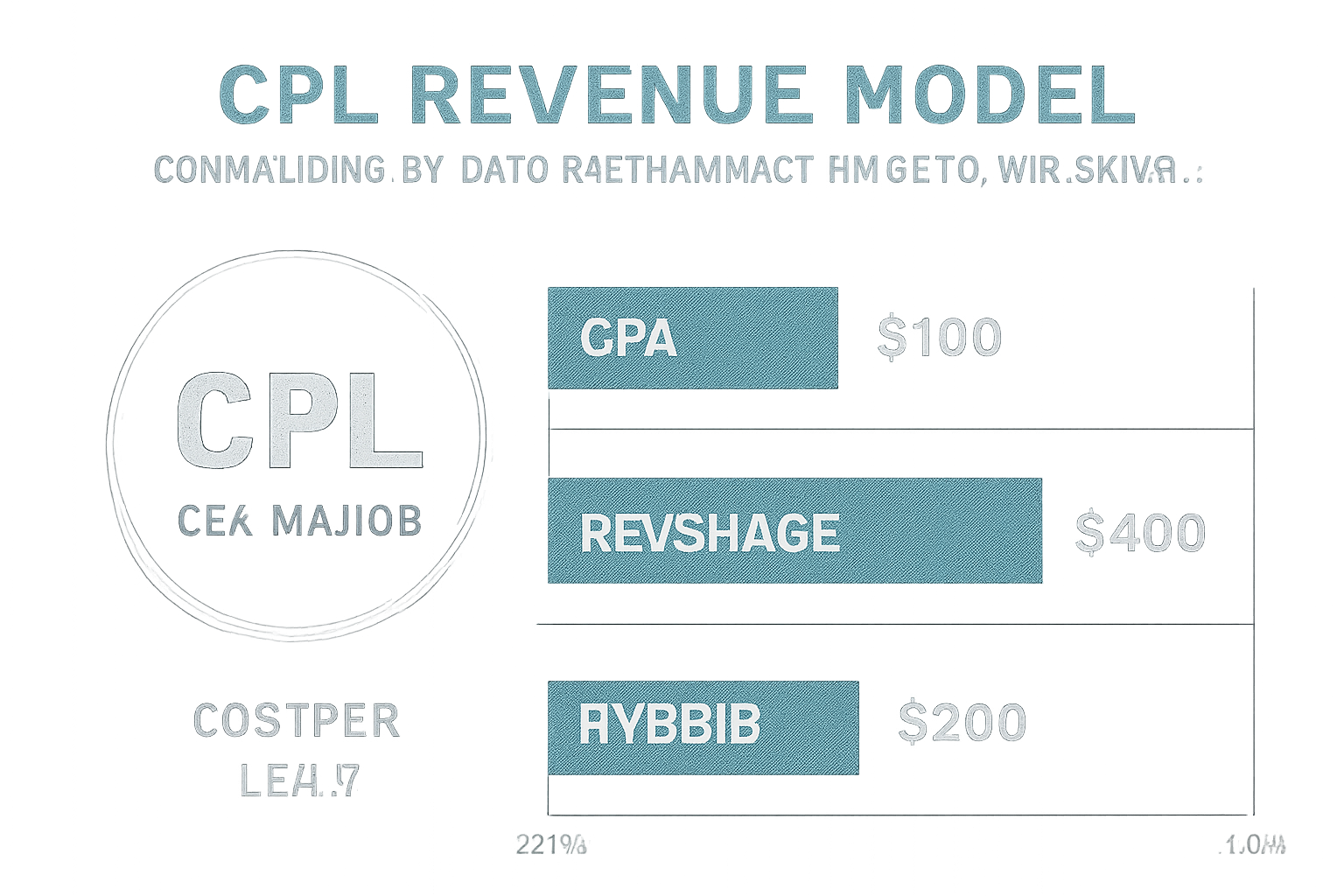 Abstract cryptocurrency and money visualization