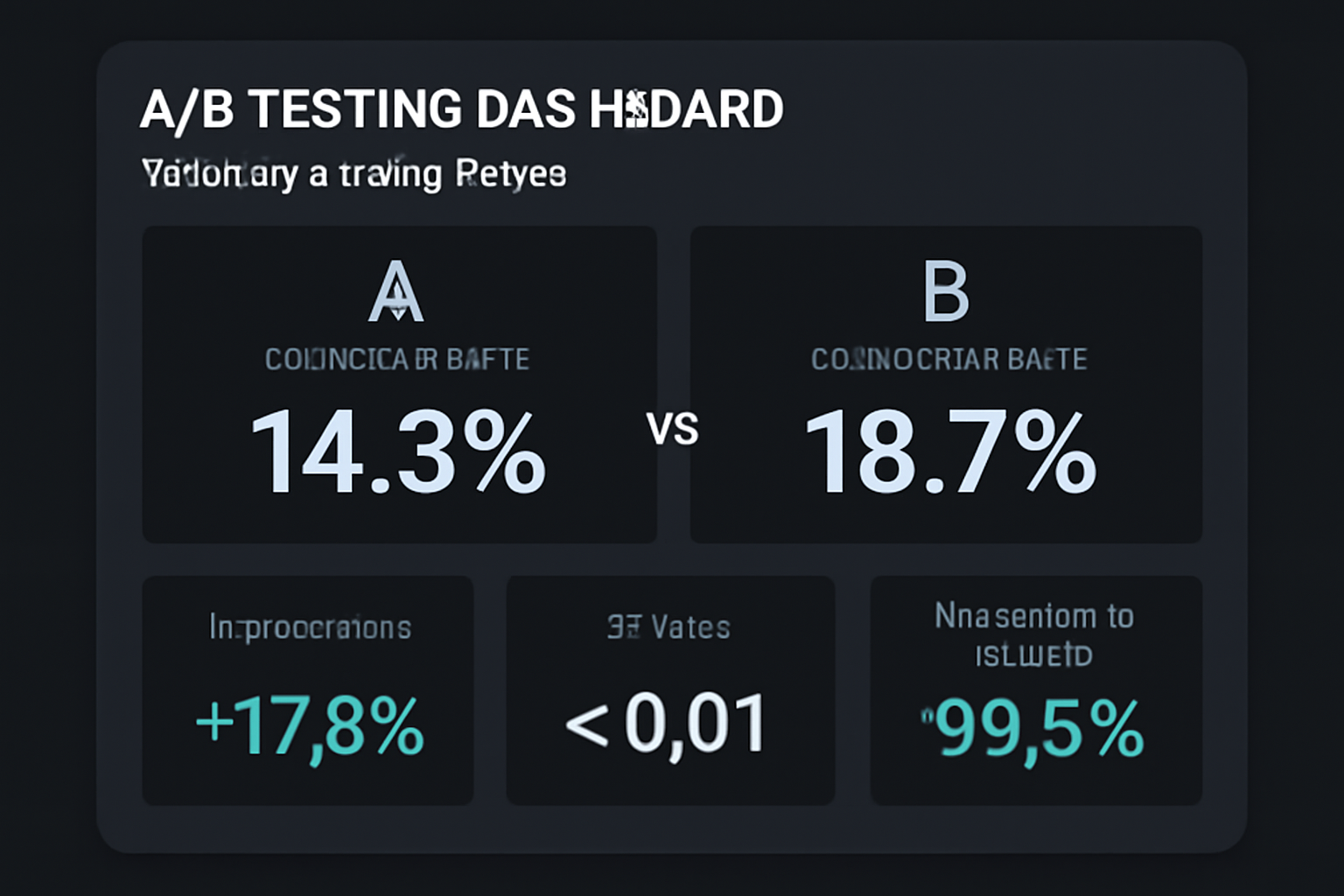 Abstract growth visualization