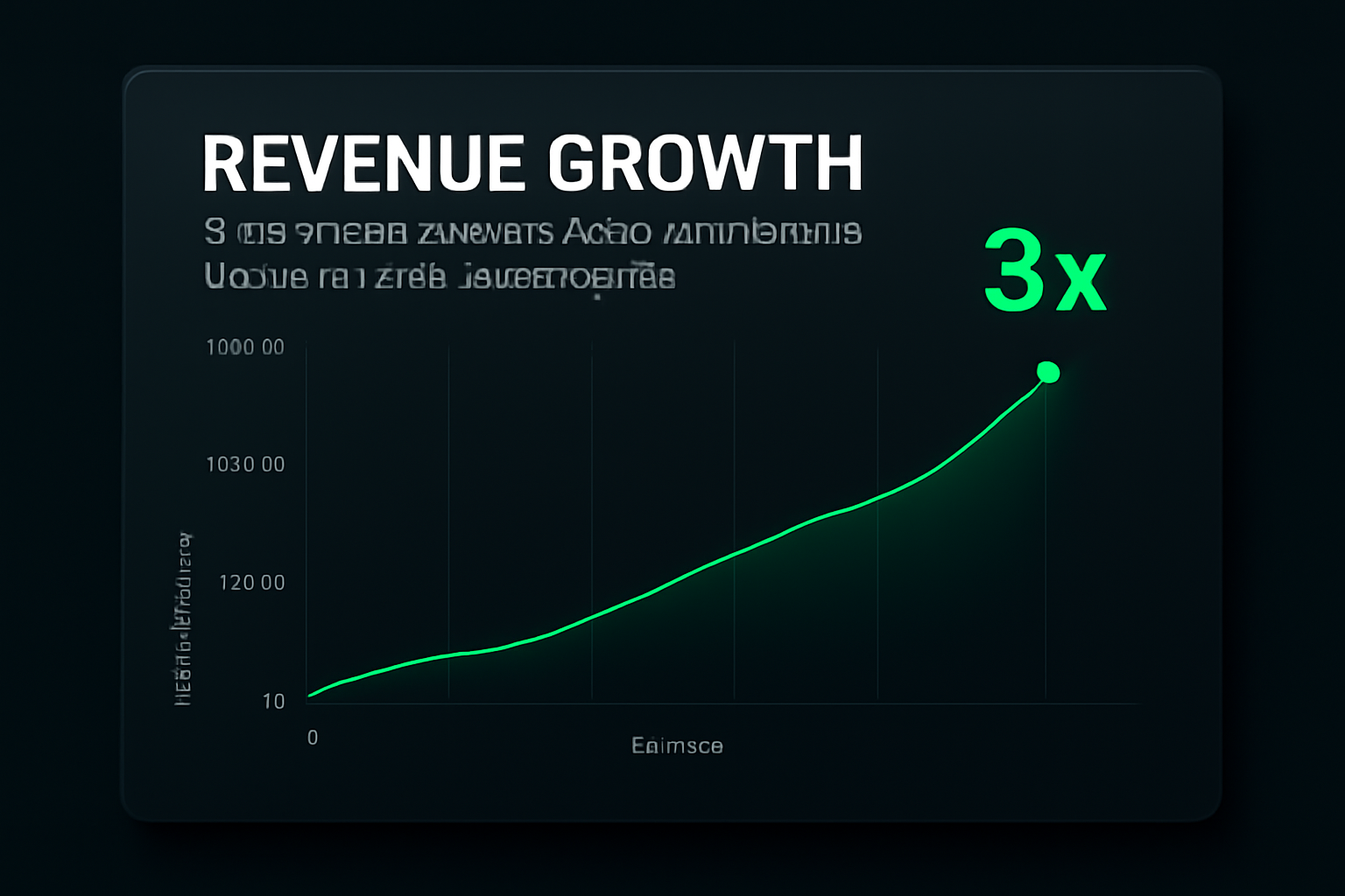 Fintech abstract visualization